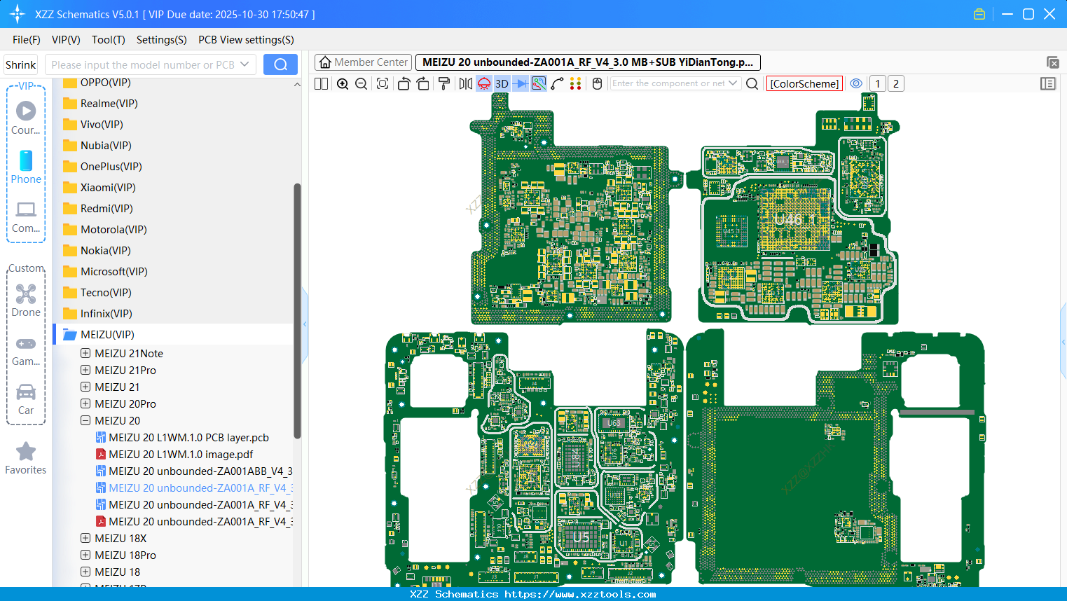 MEIZU 20 Unbounded-ZA001A_RF_V4_3.0 MB+SUB bitmap
